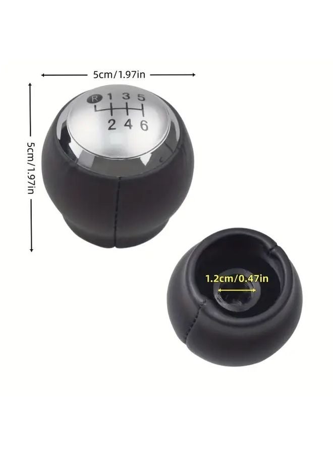 غطاية مقبض ناقل الحركة الأسود 5 سرعات لتويوتا ياريس II MK2 2005-2011 - Image 2